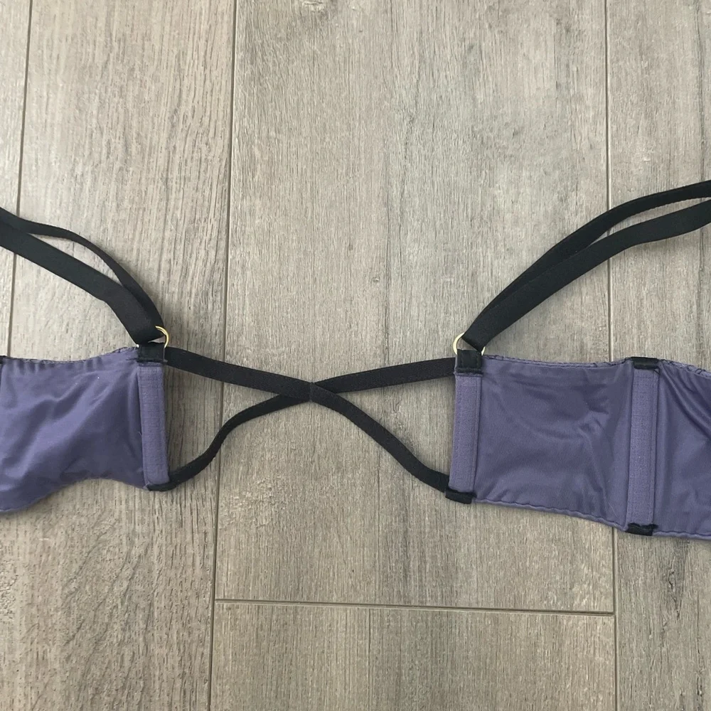 HOLD Stunning Victoria’s Secret Violet Blue Front Close Very Sexy Push-up Bra - Picture 7 of 7